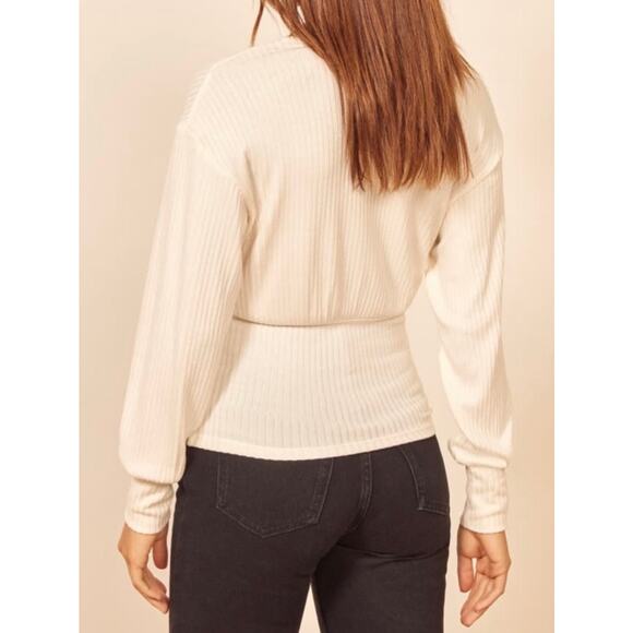 Reformation Cream Cardigan Sweater - Picture 3 of 7